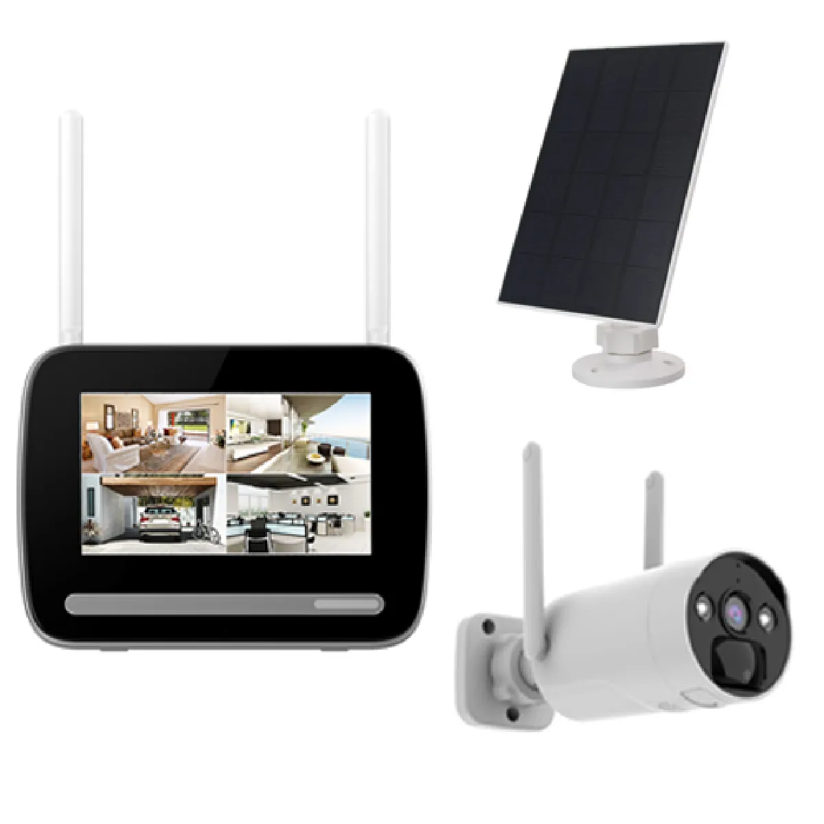 KYF KIT Caméras 4MP ULTRA HD