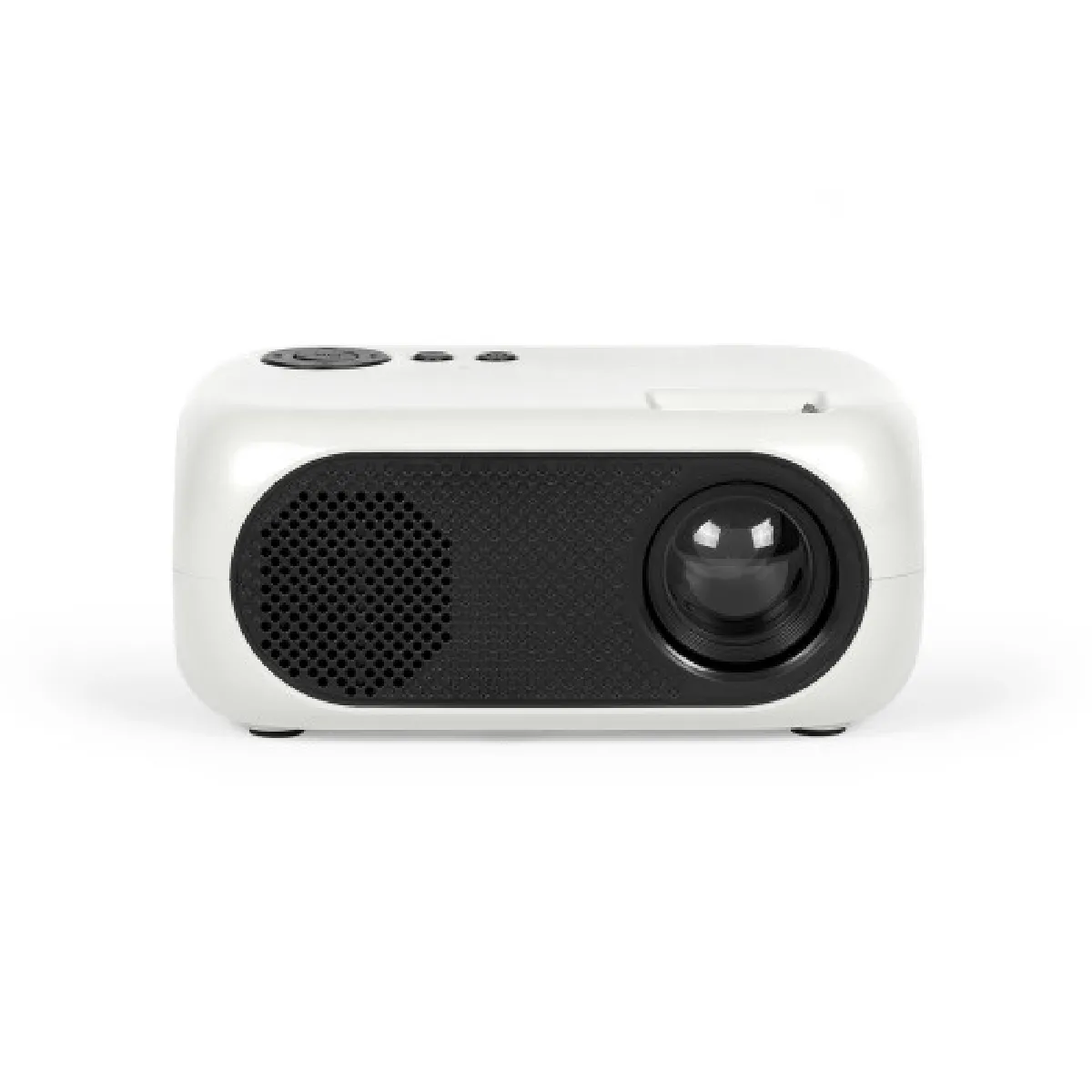 Non Communiqué Blanc Mini Vidéoprojecteur Portable Livoo Dv153 - Image 4