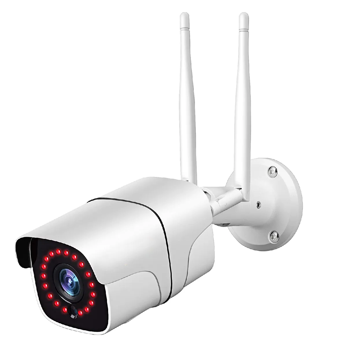 Yonis Blanc Caméra Surveillance 2.0 Mp Android Ios Wifi Vision Nocturne P2p - Image 3