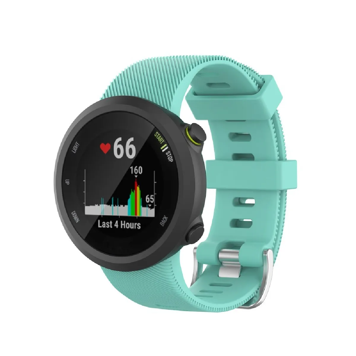 Générique Vert Bracelet En Silicone Pour Garmin Forerunner 45