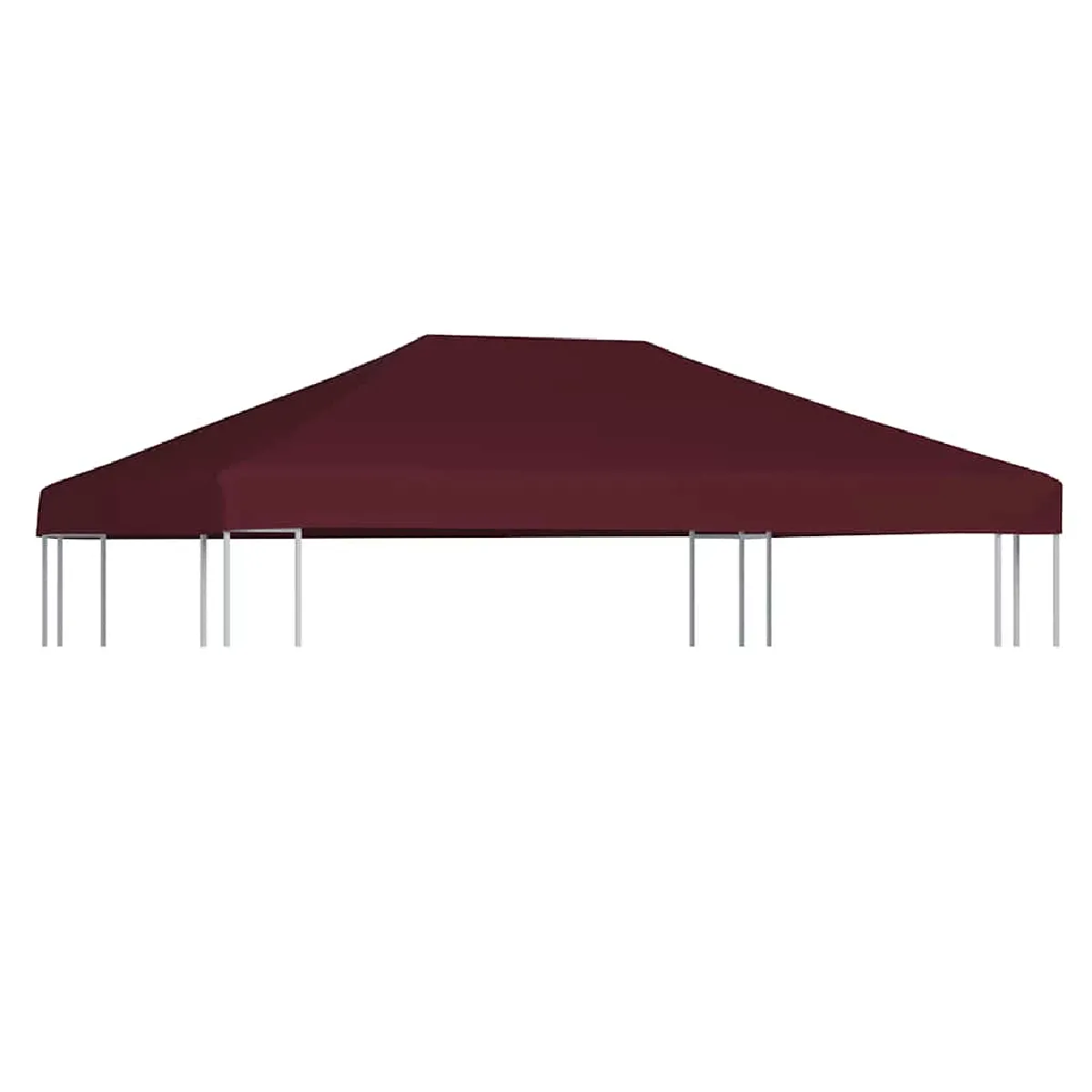 vidaXL Toile supérieure de gazebo 3x4