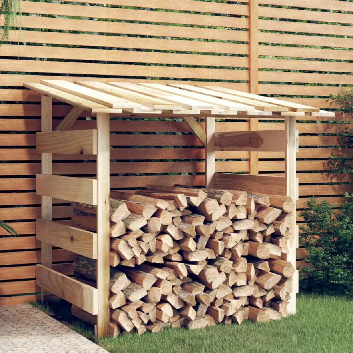 VidaXL Pergola avec toit 100x90x100 cm - Pin imprégné