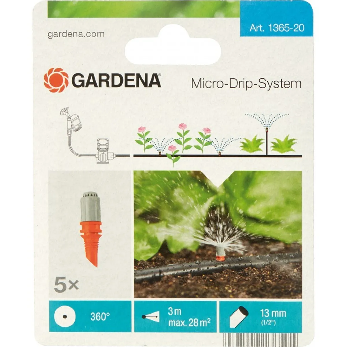 GARDENA MICRO ASPERGEUR 360 - vue 2