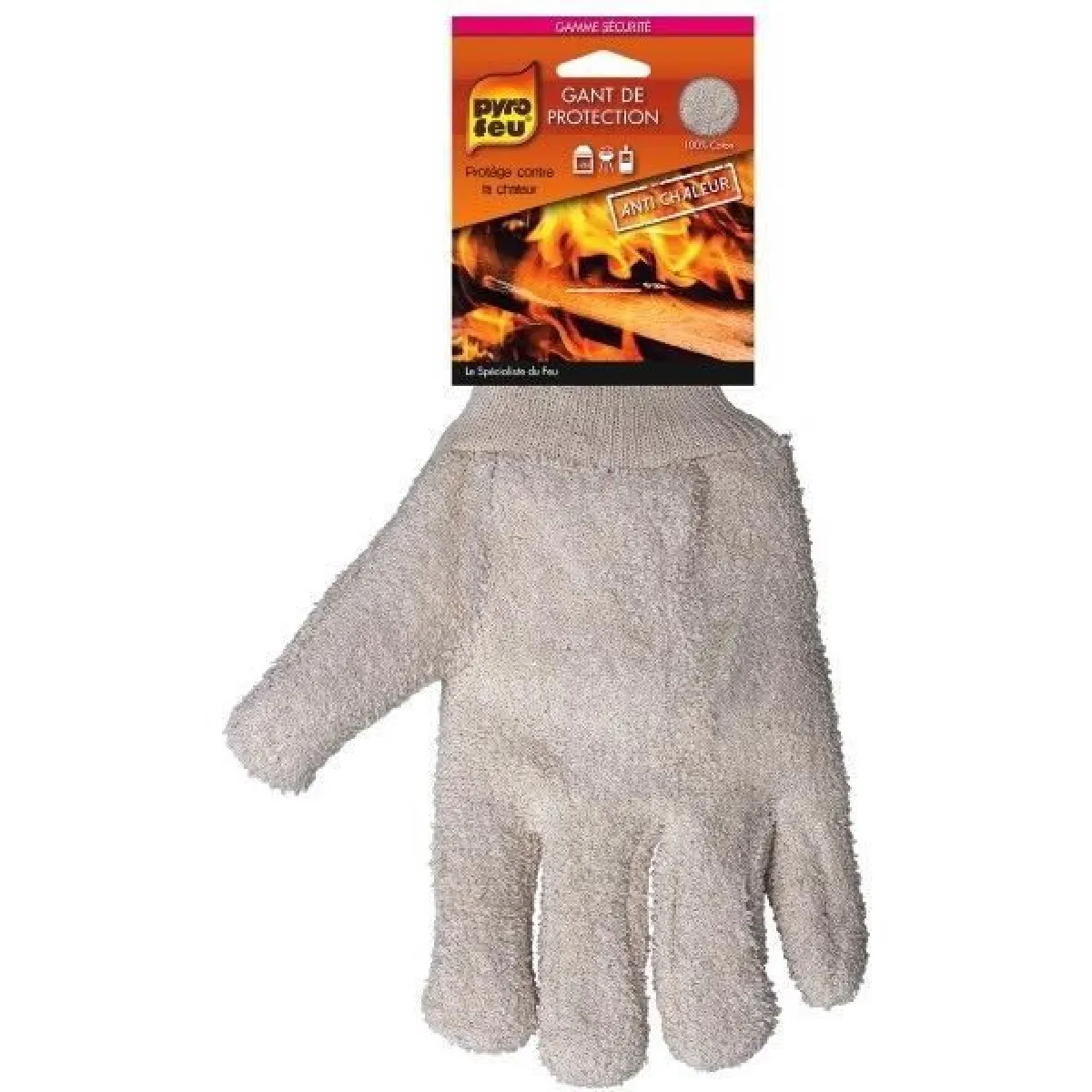 Générique Gants Anti-Chaleur En Coton Coupe Américaine - Taille 10