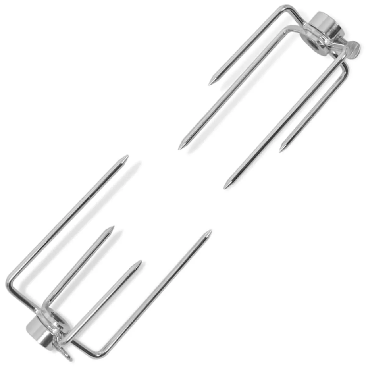 VidaXL Fourchettes Broche 2 pcs