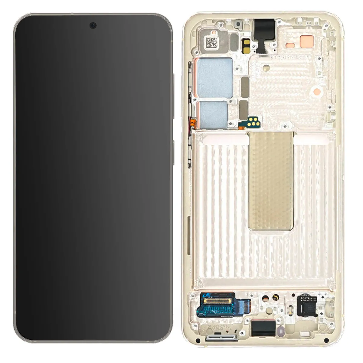 Samsung Écran Complet pour S23 Crème