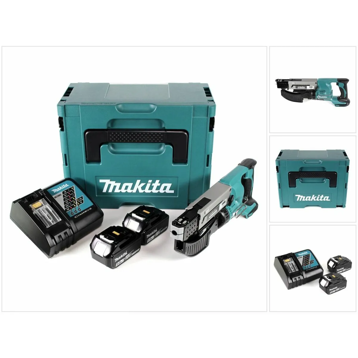 Makita DFR 550 RTJ 18 V Li Ion Visseuse automatique