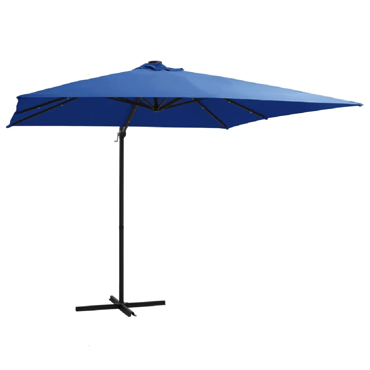 vidaXL Parasol de jardin azuré - vue 2