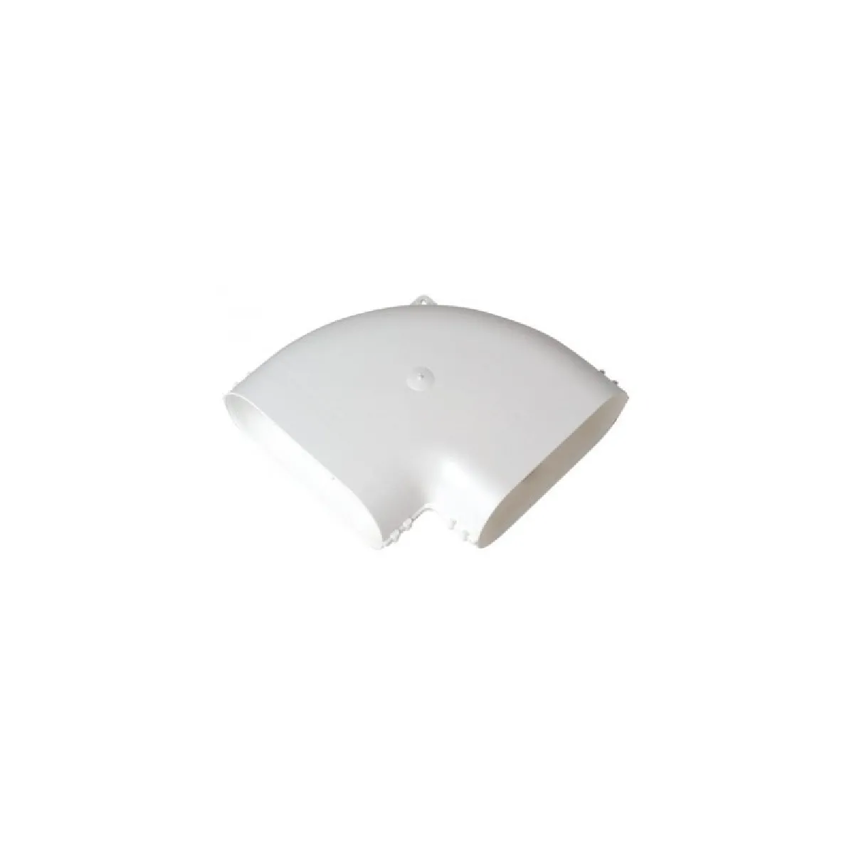Aldes Blanc Coude 90° - Horizontal