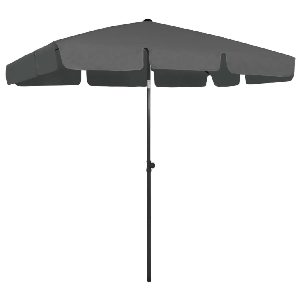 VIDAXL Parasol de plage 200x125 cm - vue 2