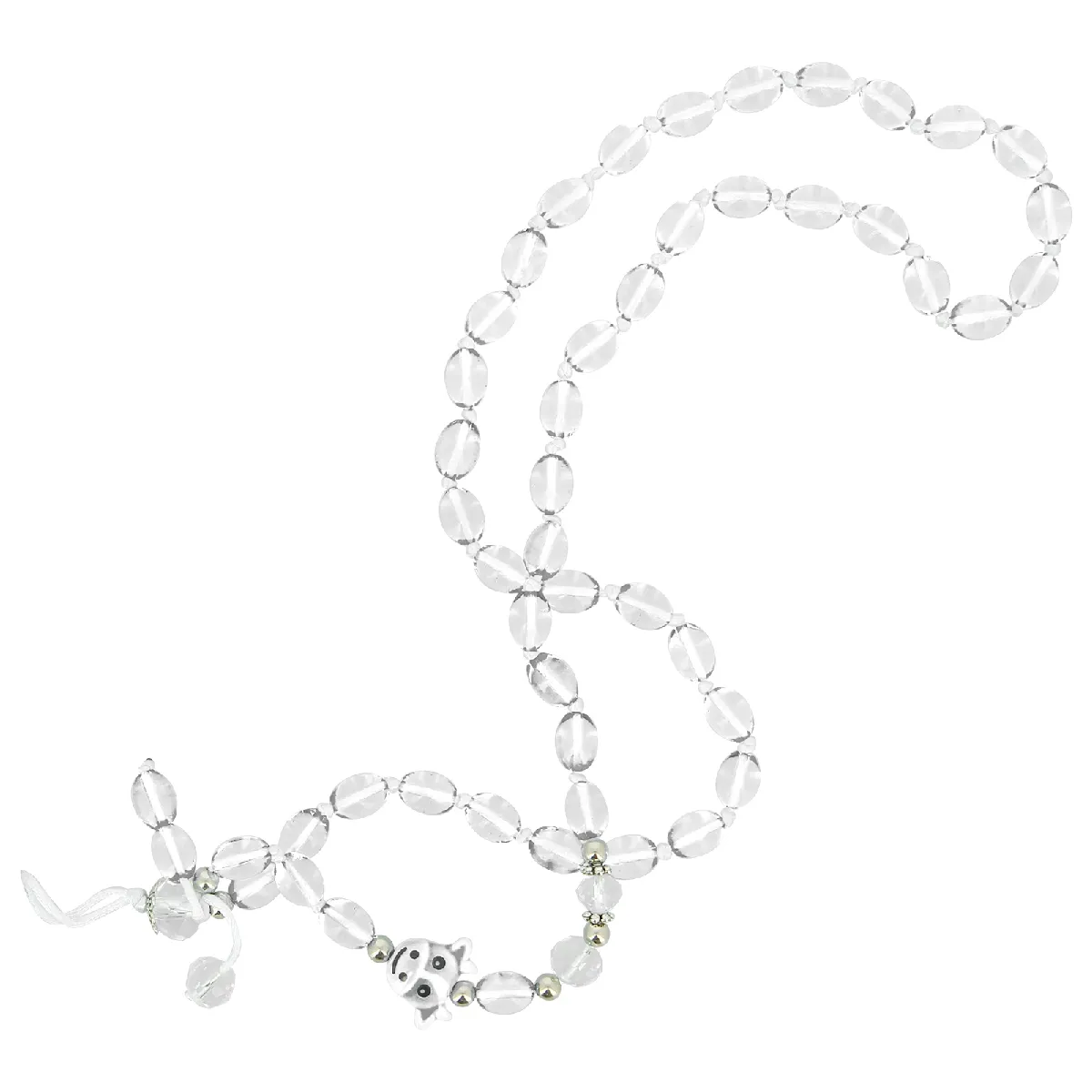 Bijou de Téléphone - Bracelets à Perles Blanches
