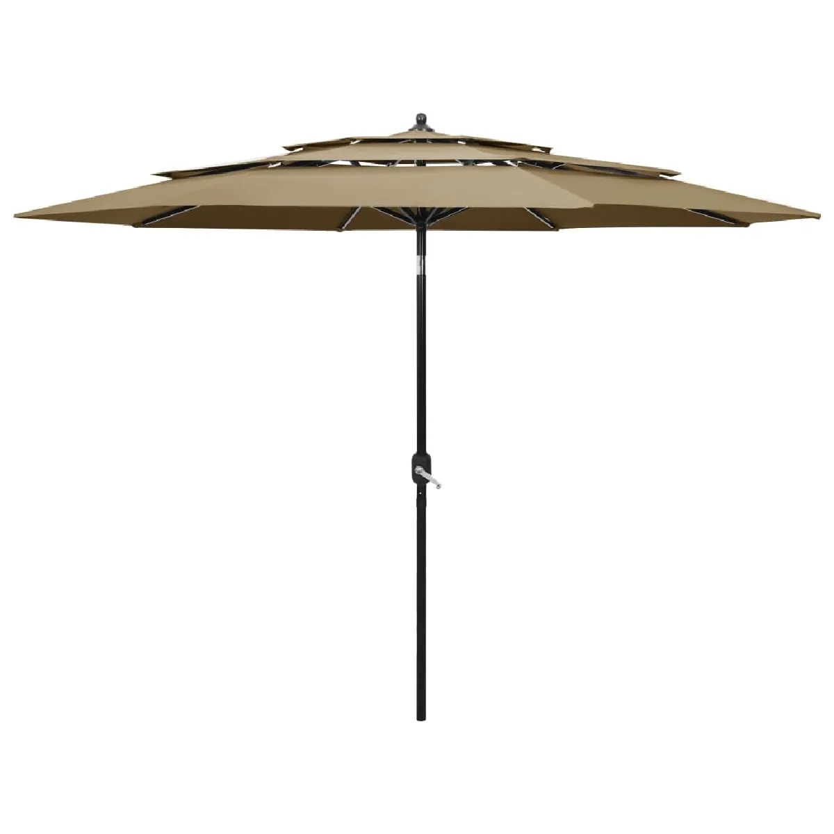 vidaXL Parasol de jardin 3 niveaux - vue 2