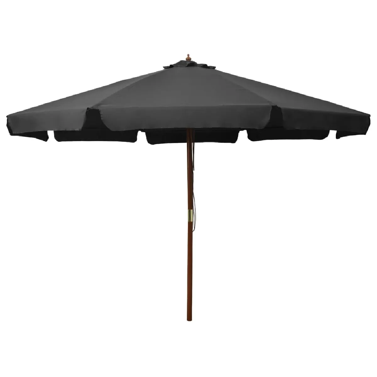 VIDAXL Parasol en bois - vue 2