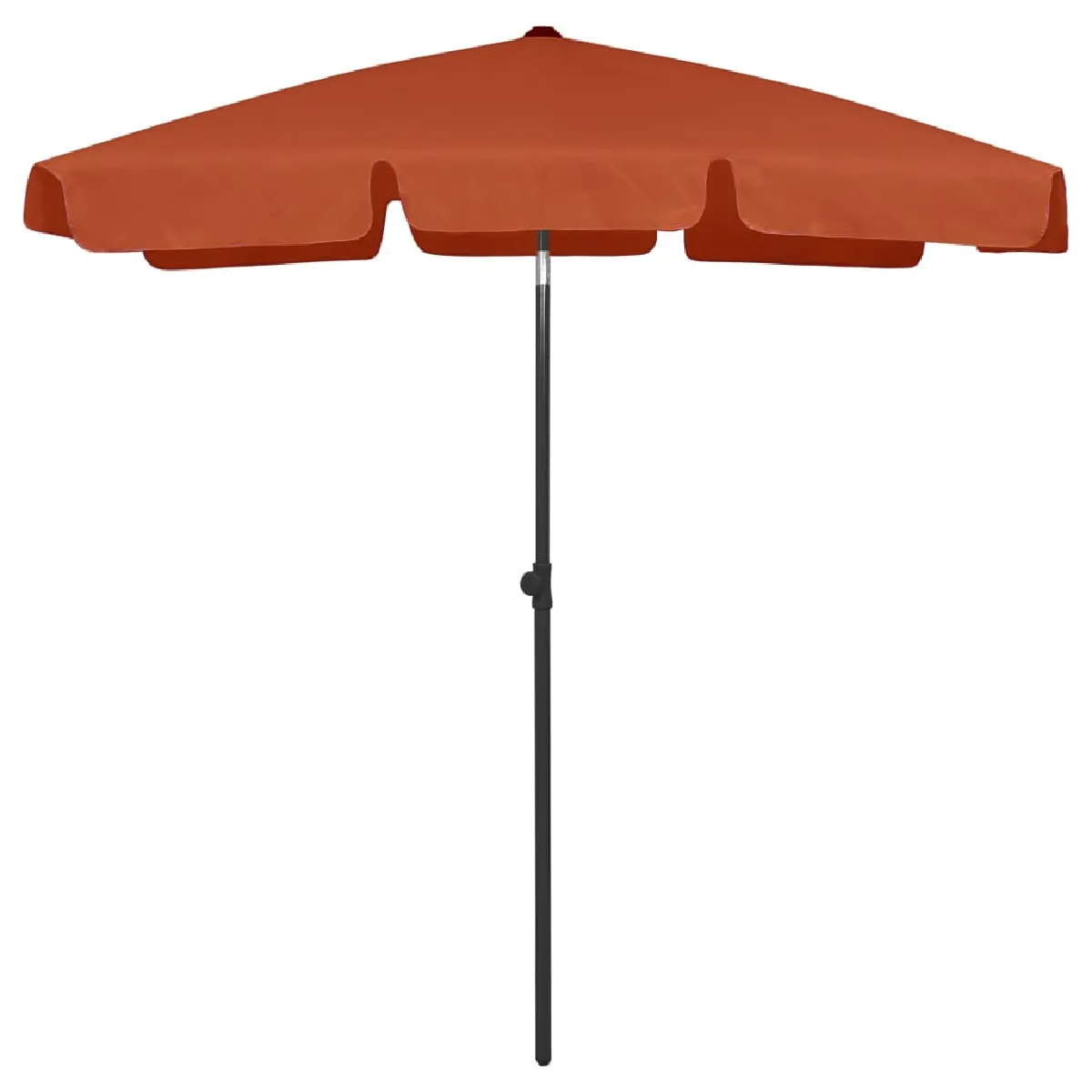 VIDAXL parasol de plage 180x120 cm cuite - vue 1