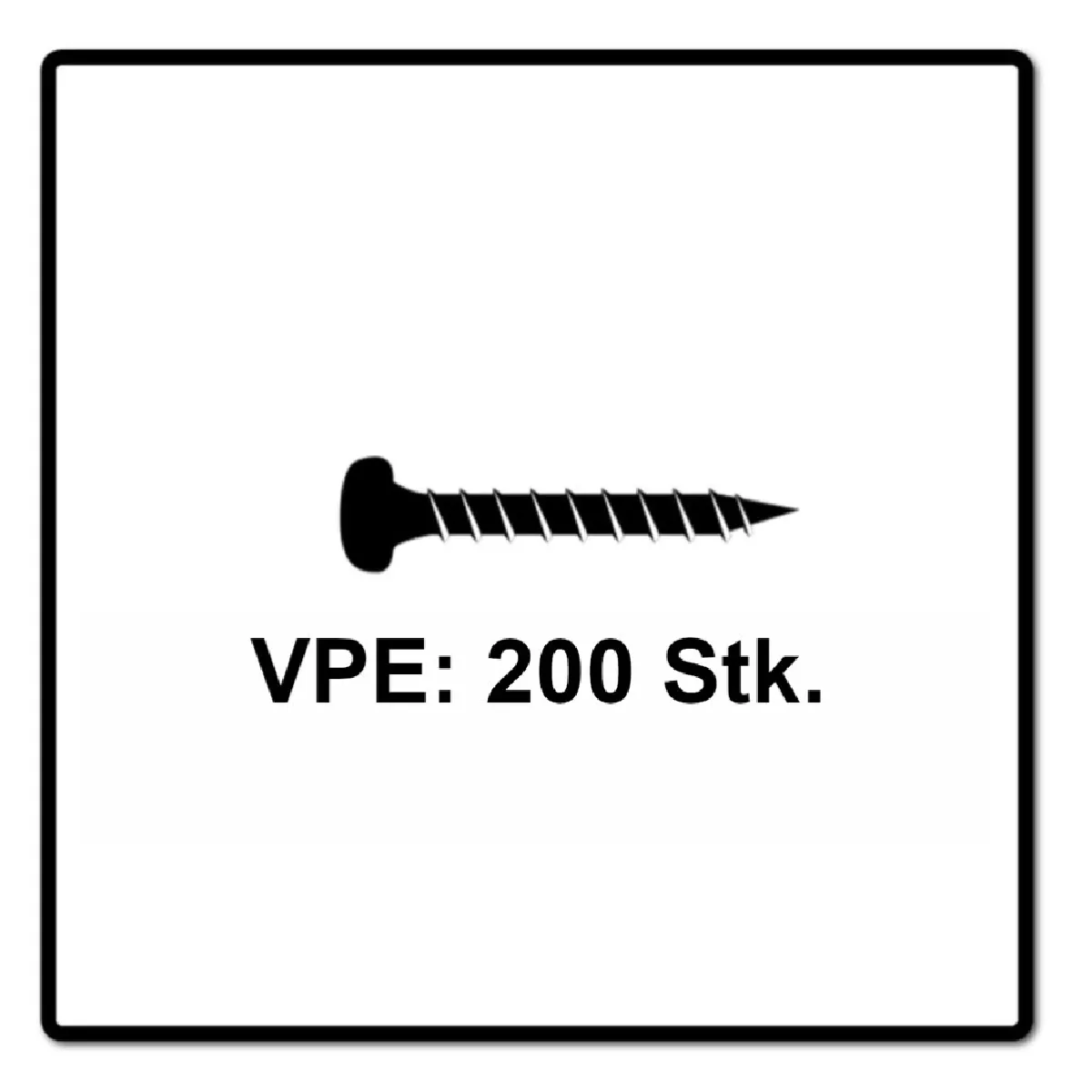 FISCHER Vis Panneaux Particules FPF II 4.0x40 mm - vue 1