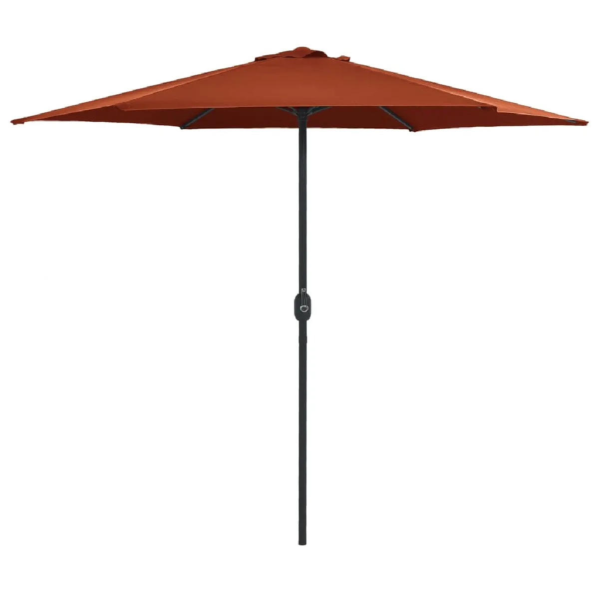 vidaXL Parasol 270x246 cm cuite