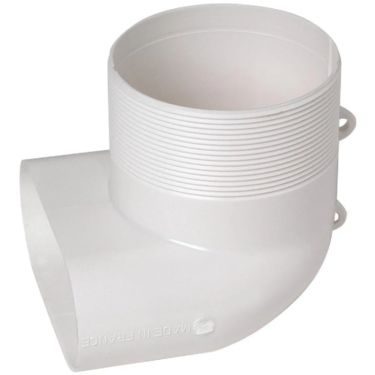 Aldes Blanc 11023002 - Coude Mixte Vertical - 40 X 100 Mm