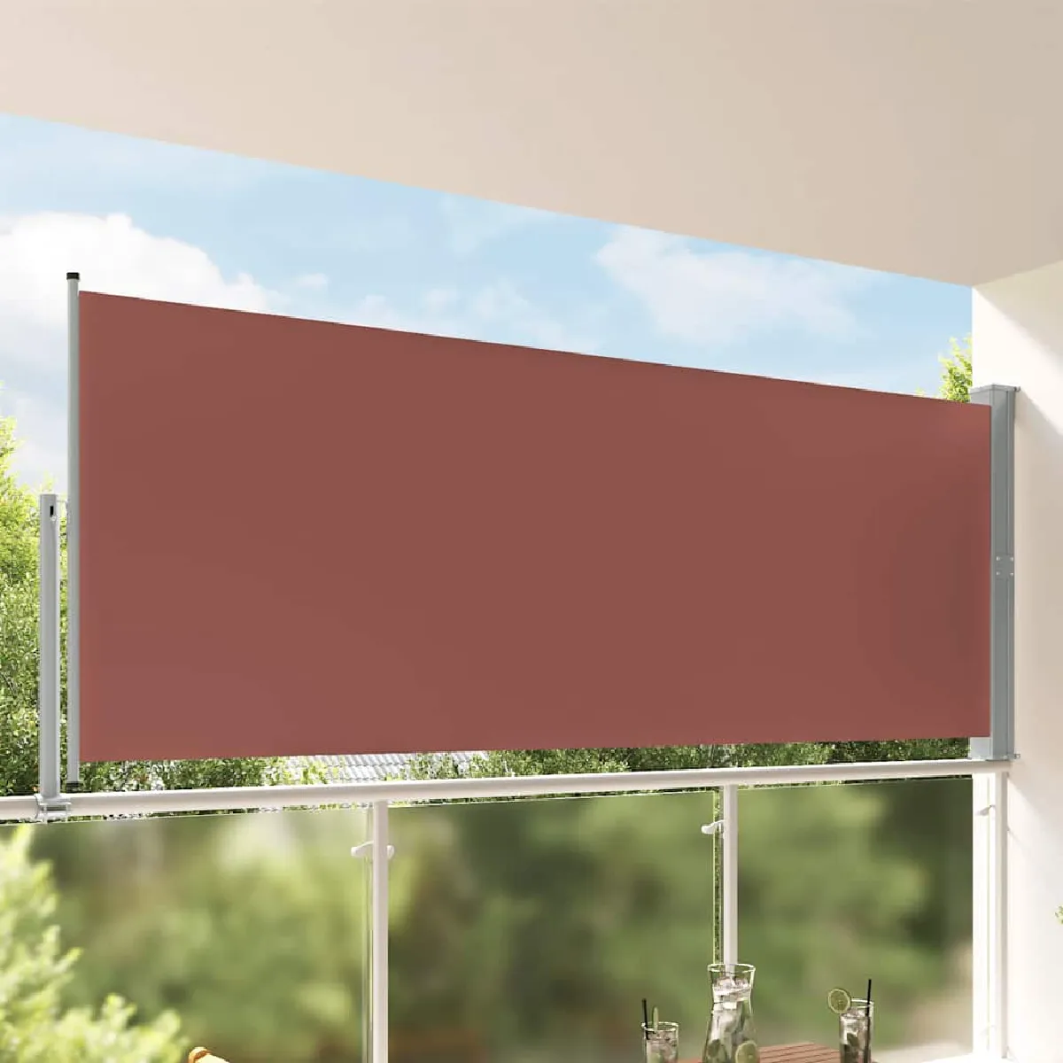 Vidaxl Auvent latéral rétractable 140x300 cm - vue 2