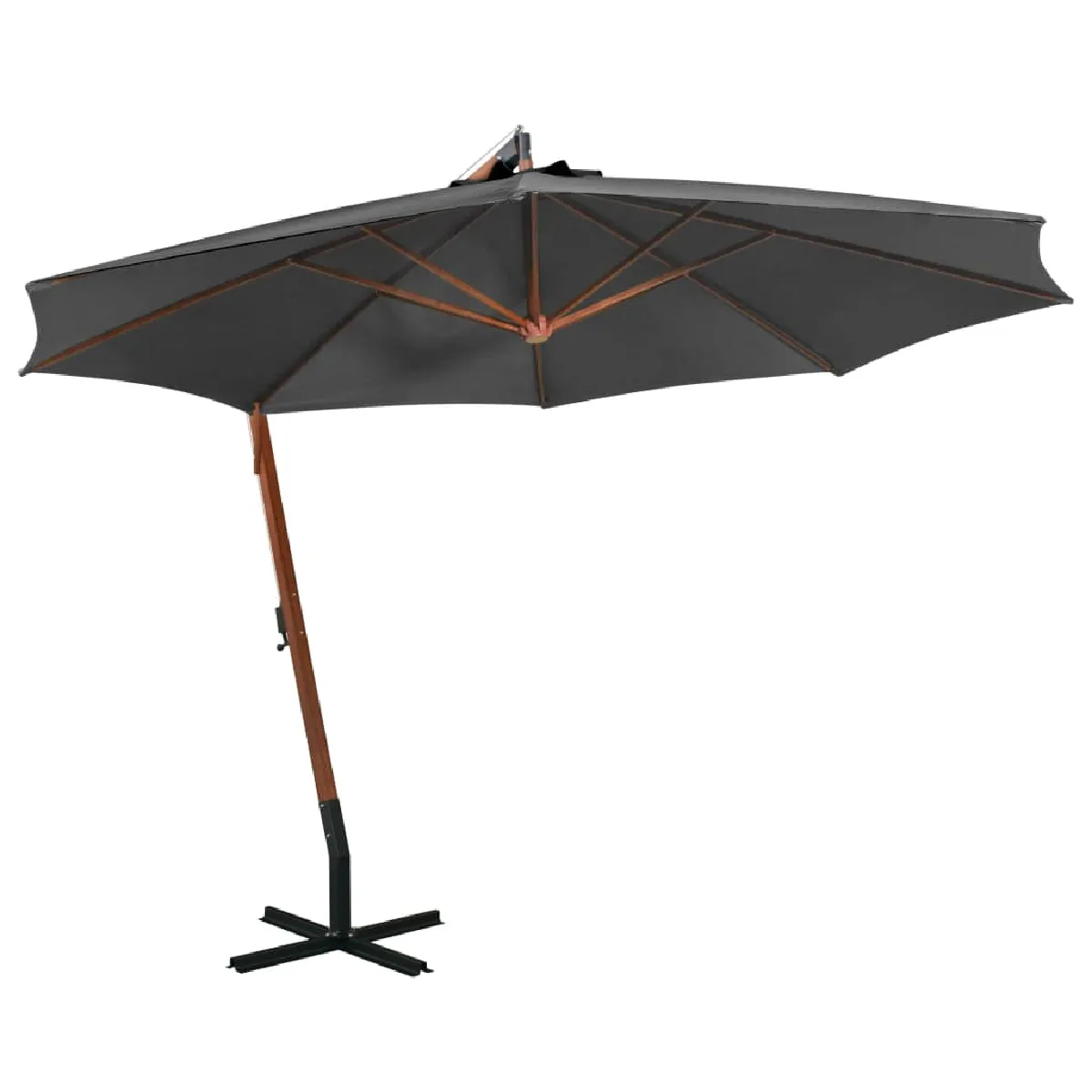 vidaXL Parasol de jardin suspendu - vue 2