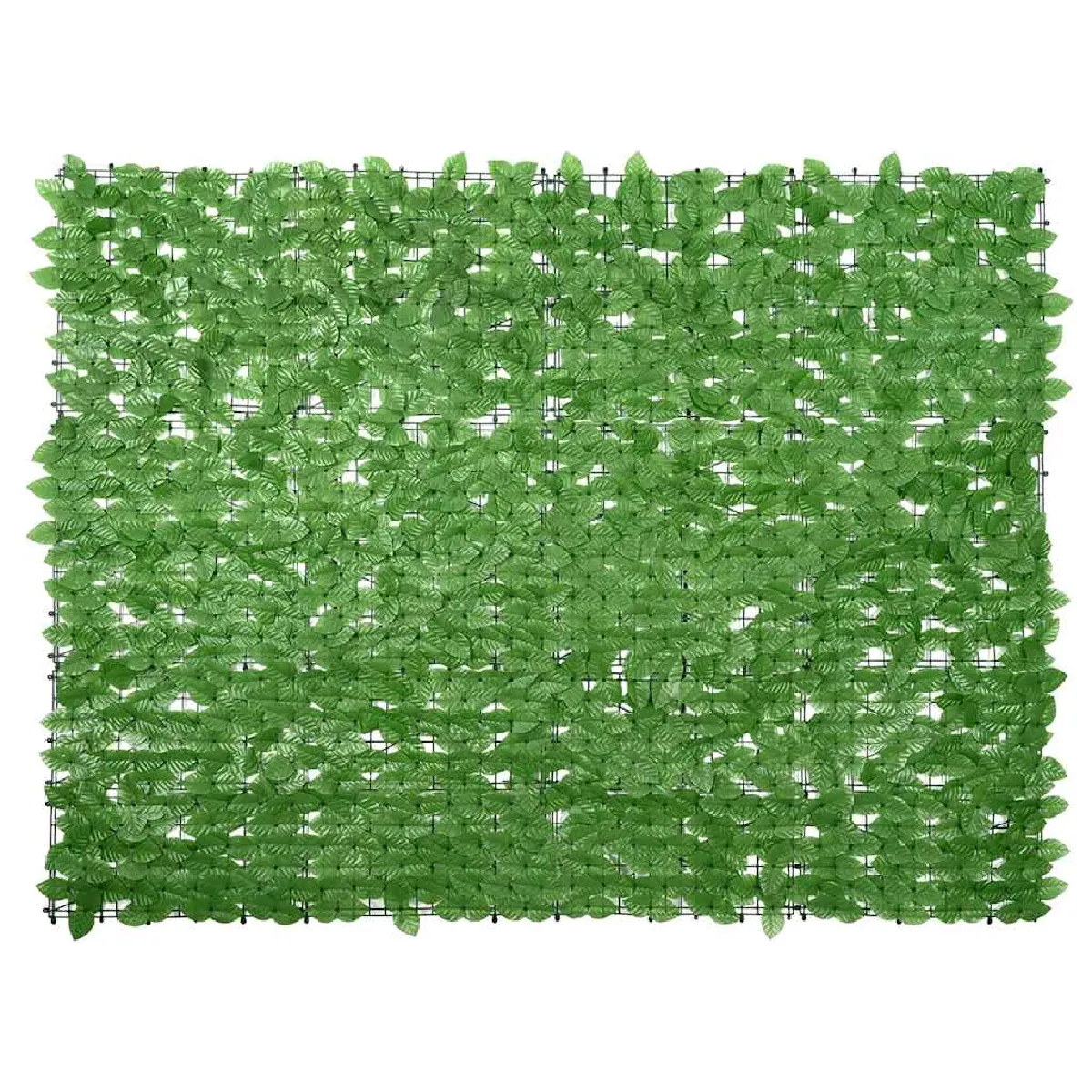 VIDAXL Écran De Balcon Avec Feuilles - Vert