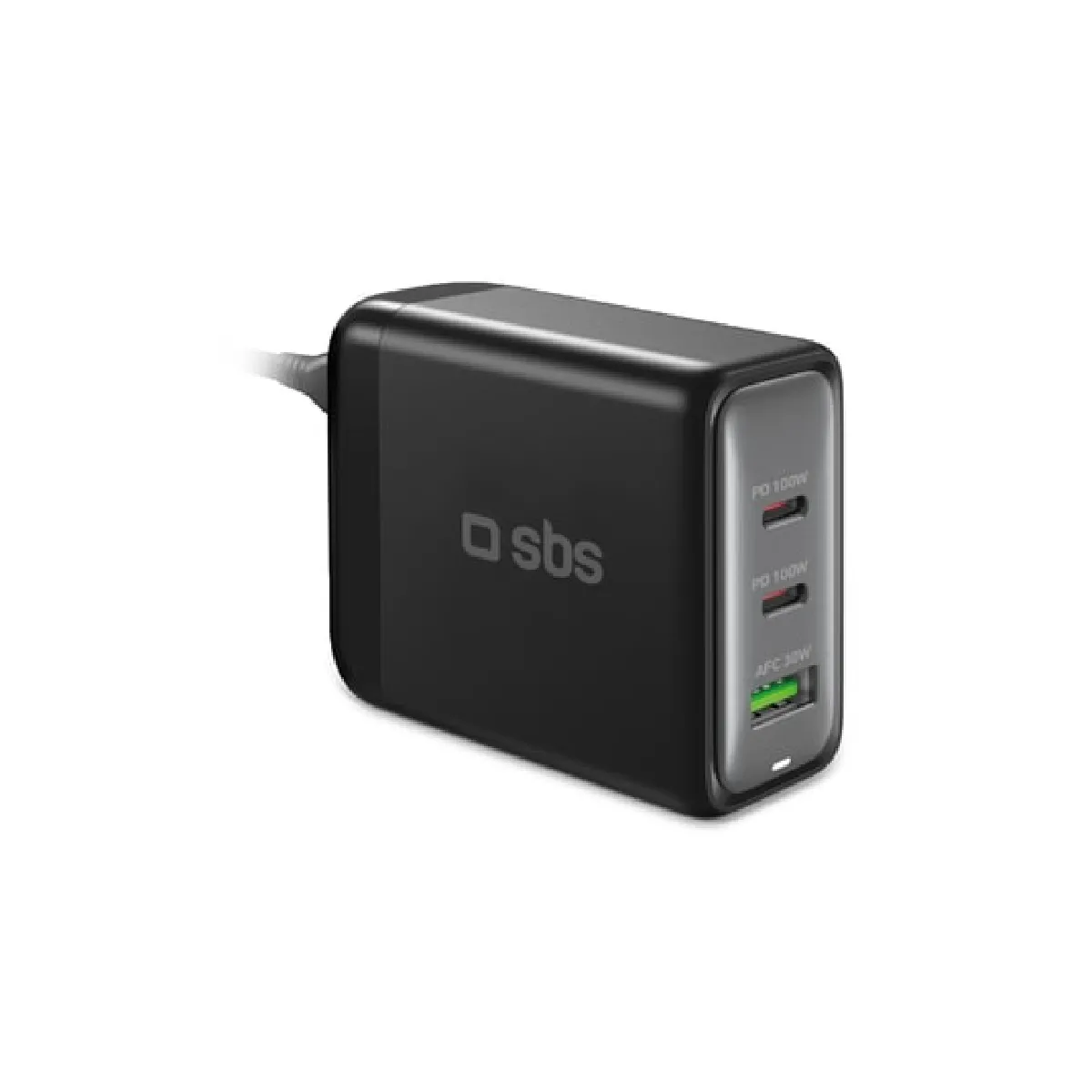 Sbs Chargeur Secteur Gan 100W