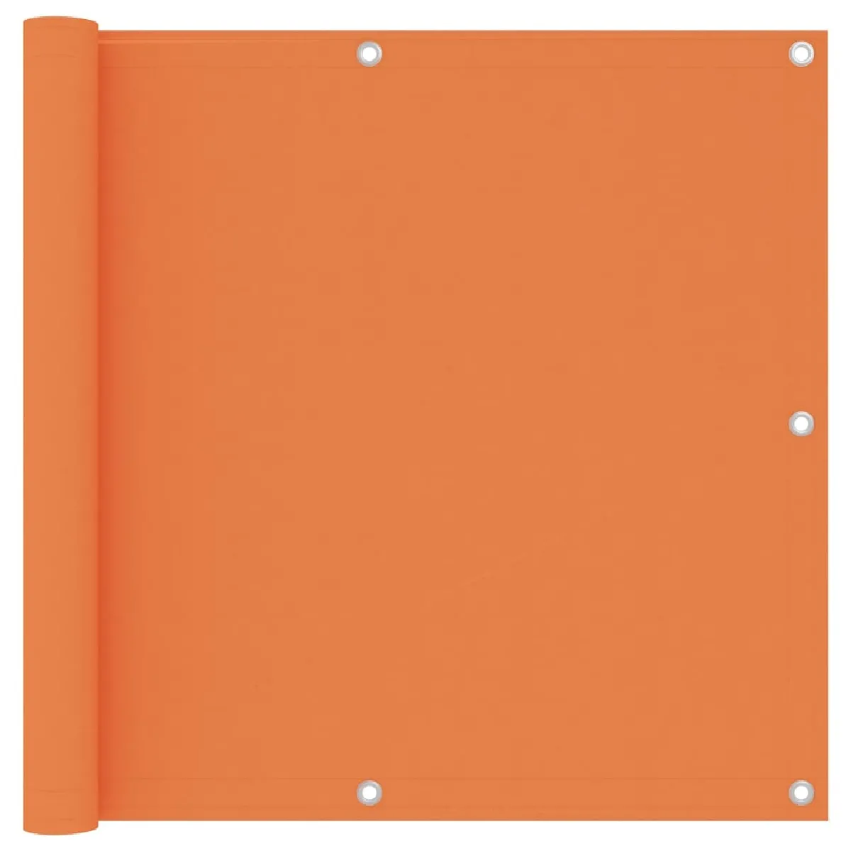Vidaxl Écran de balcon - Orange - 90x500 cm - Imperméable - Protection UV