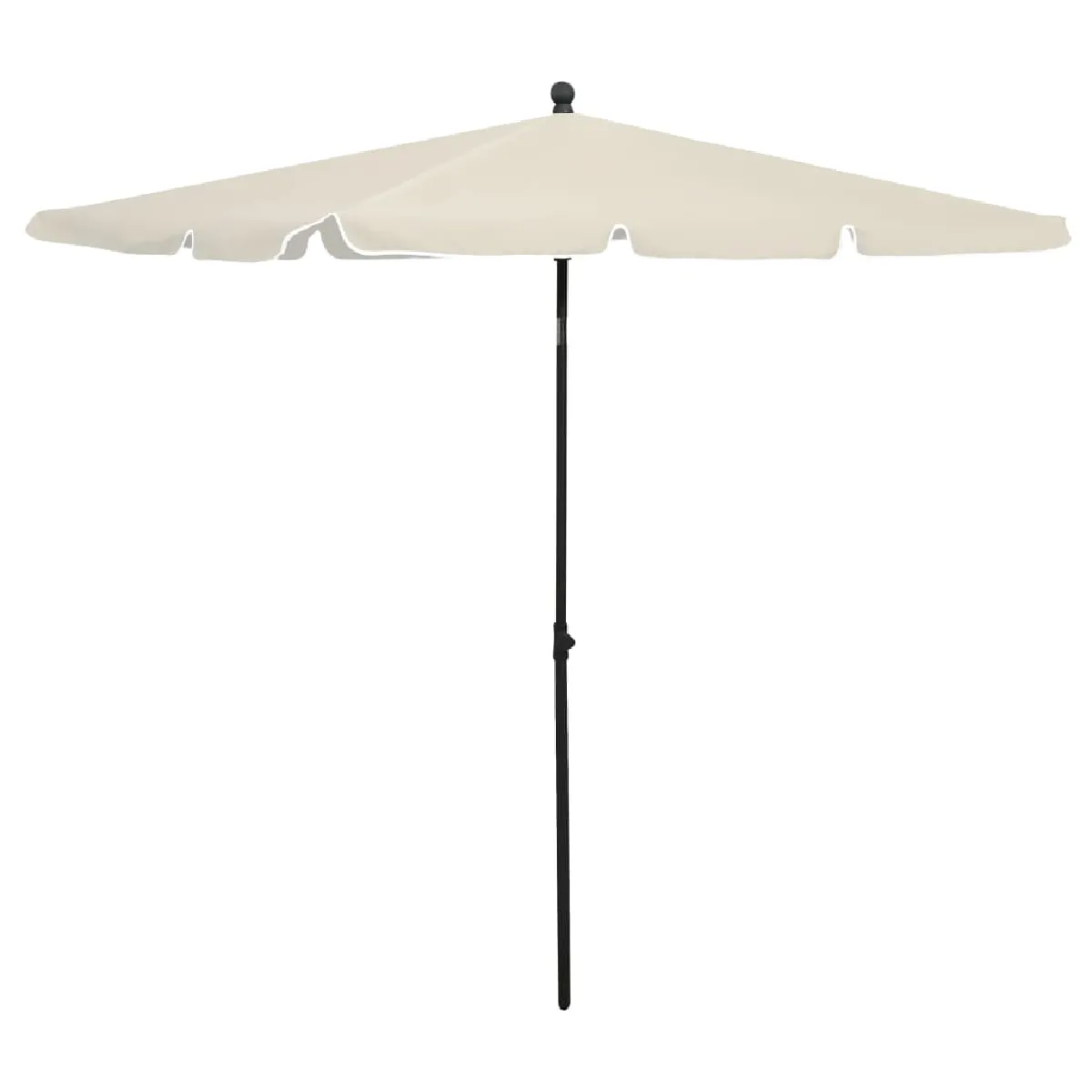 vidaXL Parasol de jardin - Sable