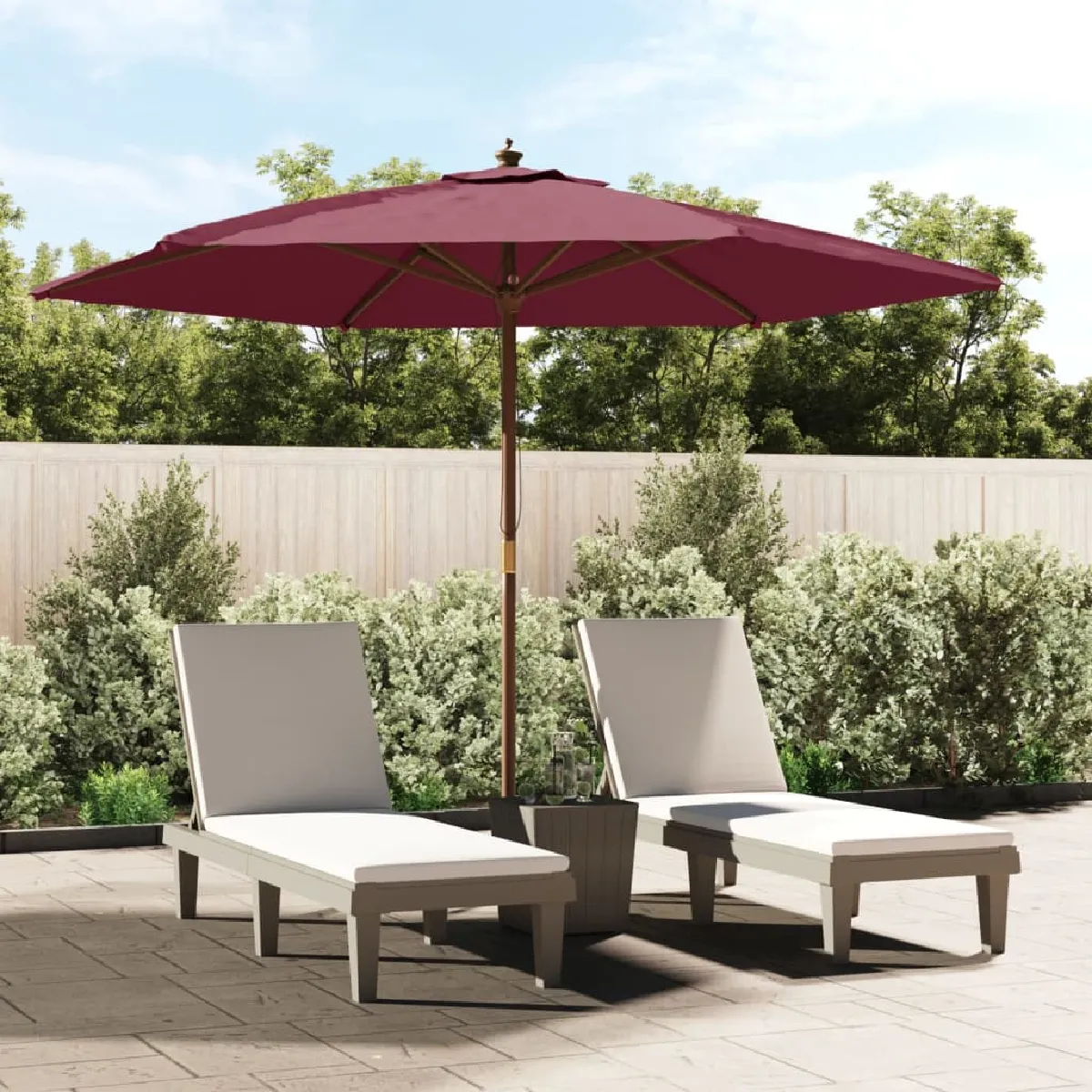 vidaXL Parasol de jardin 299x240 cm