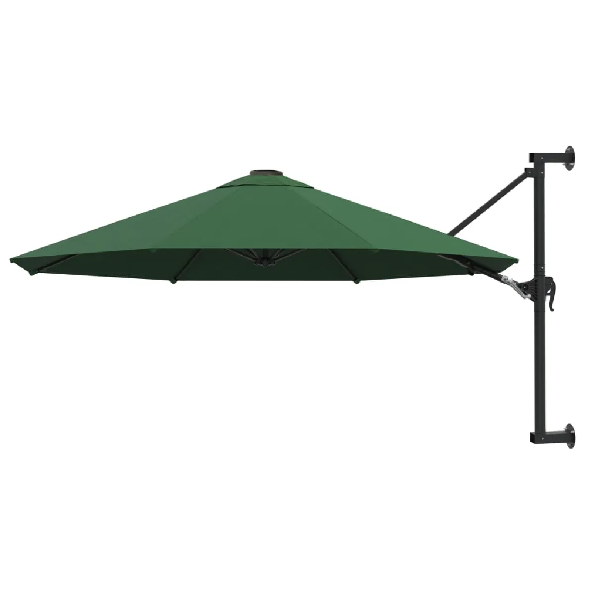 vidaXL Parasol Mural avec Mât Métallique 300 cm Balcon Jardin Terrasse 44866 - vue 3