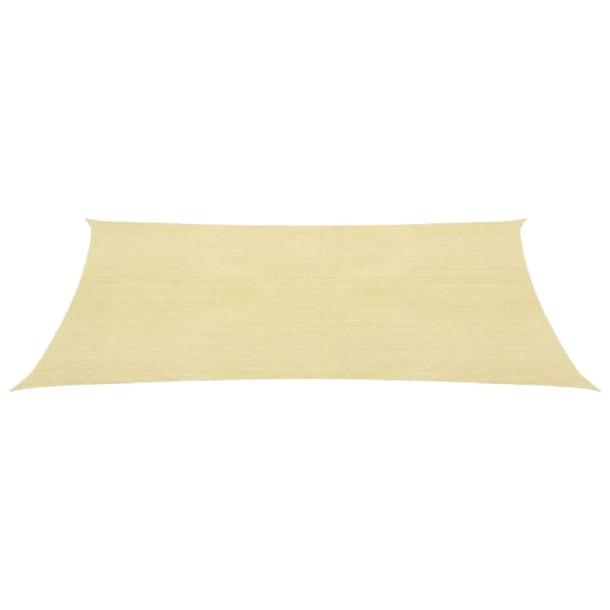Voile d ombrage 160 g/m&sup2; 4 x 5 m pehd beige