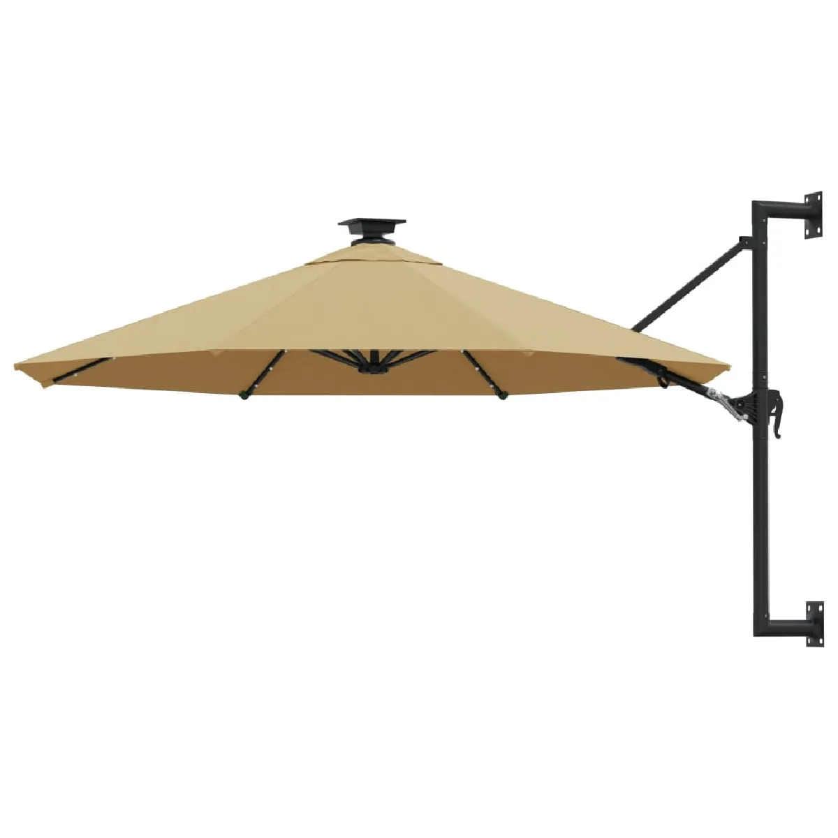 vidaXL Parasol Mural LED 300 cm - vue 4