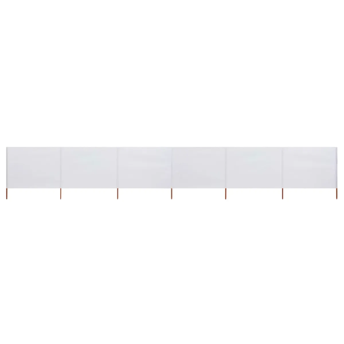 vidaXL Paravent pliable 800x160 cm sable - vue 2