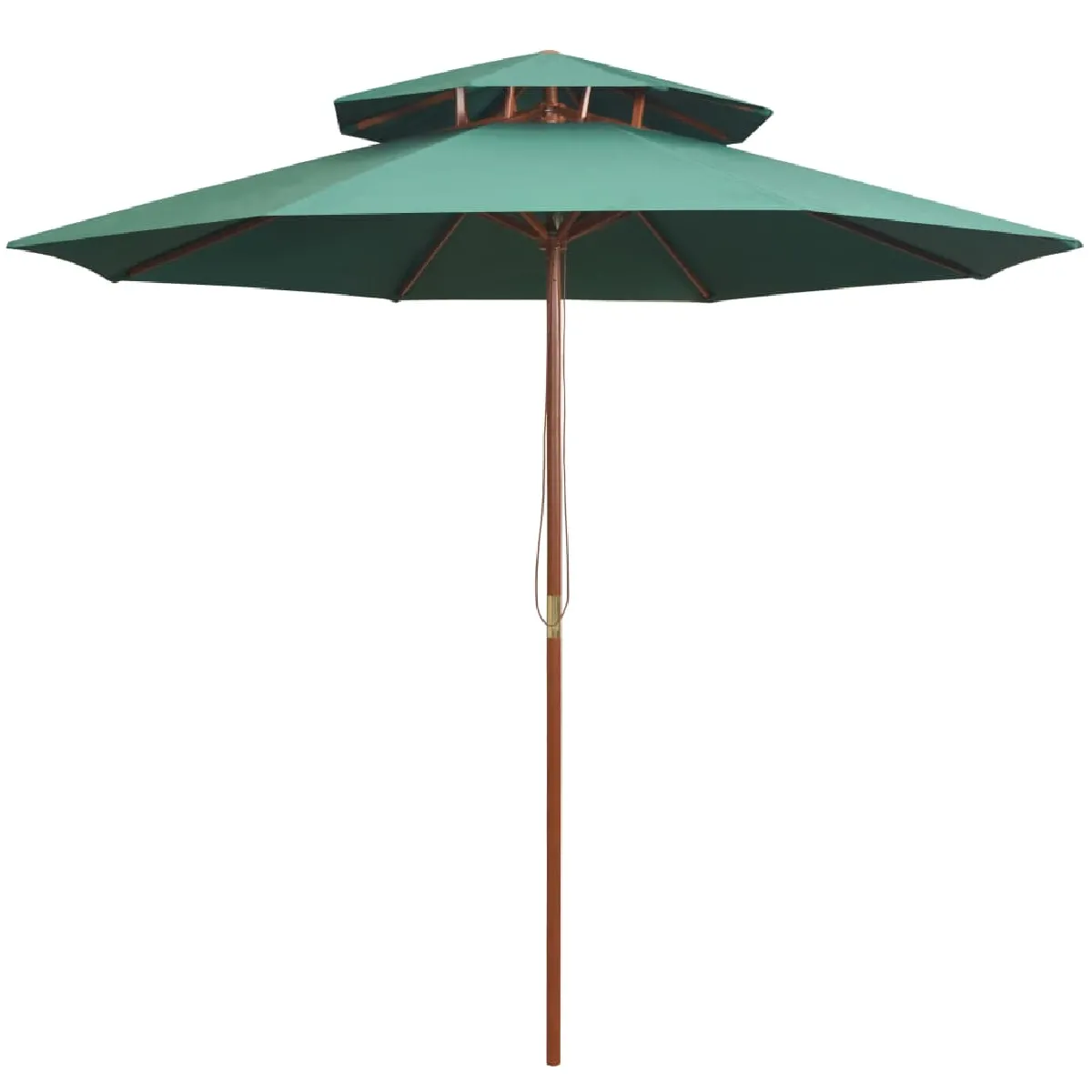 vidaXL Parasol à deux étages 270x270 cm - vue 2