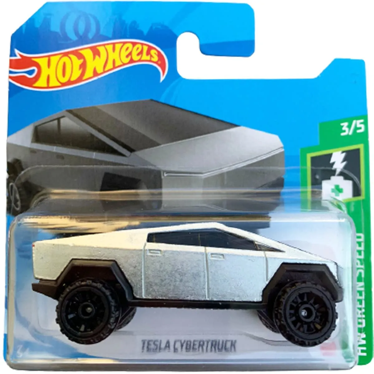 Couleur Gris Camion pick-up Tesla Cyberpunk 1:24, modèle en alliage