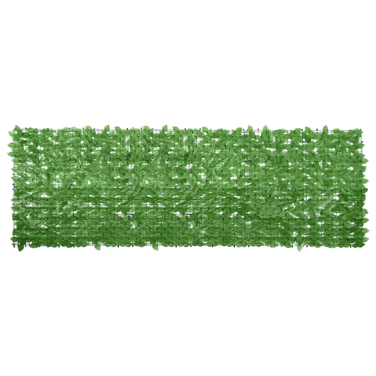 VIDAXL Écran de balcon avec feuilles - Vert