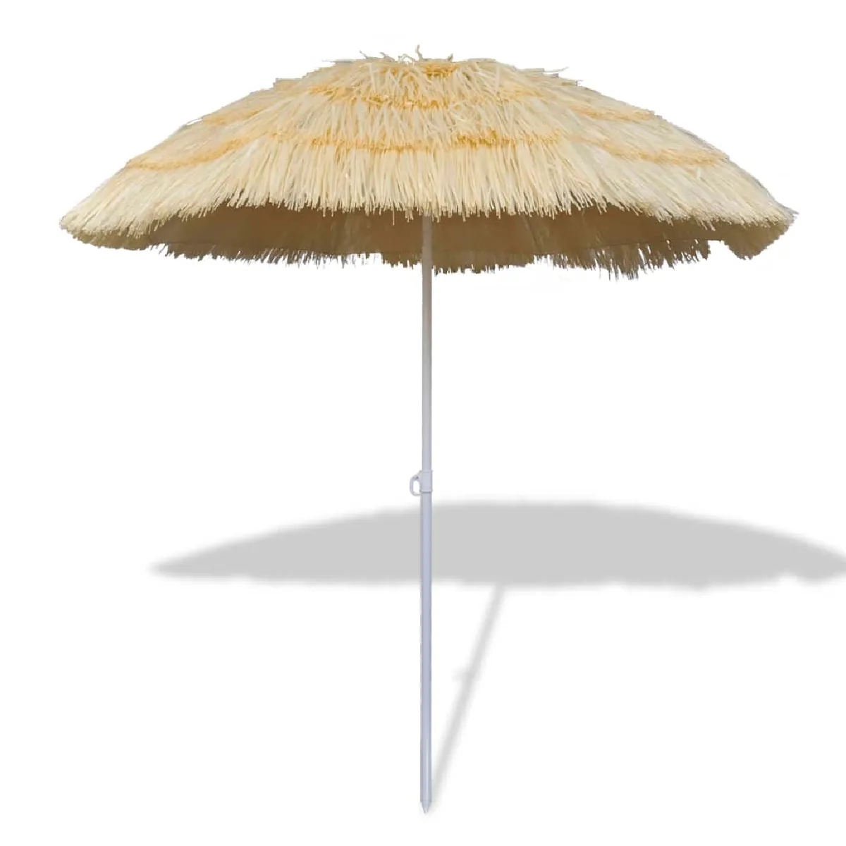 Parasol de plage inclinable style Hawaii - vue 2