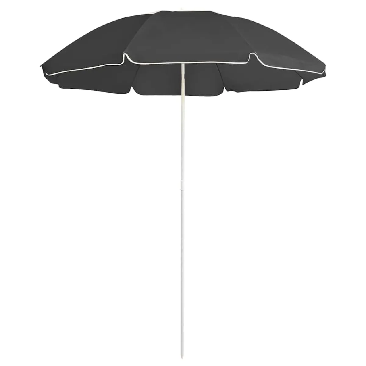 vidaXL Parasol Sable Rectangulaire Parasol de Jardin Plage Pare soleil 40772 - vue 3