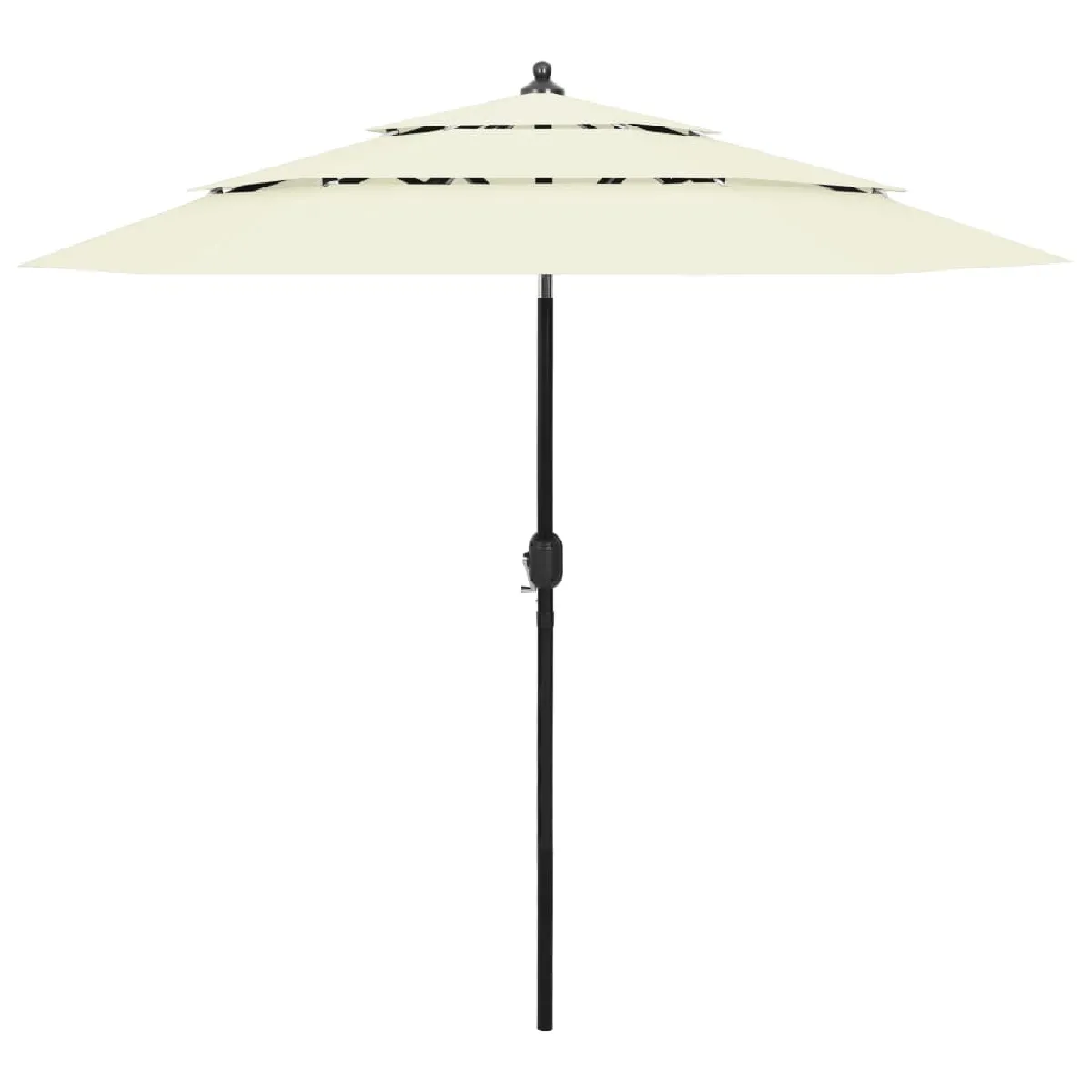 Parasol de jardin sable - 2,5 m