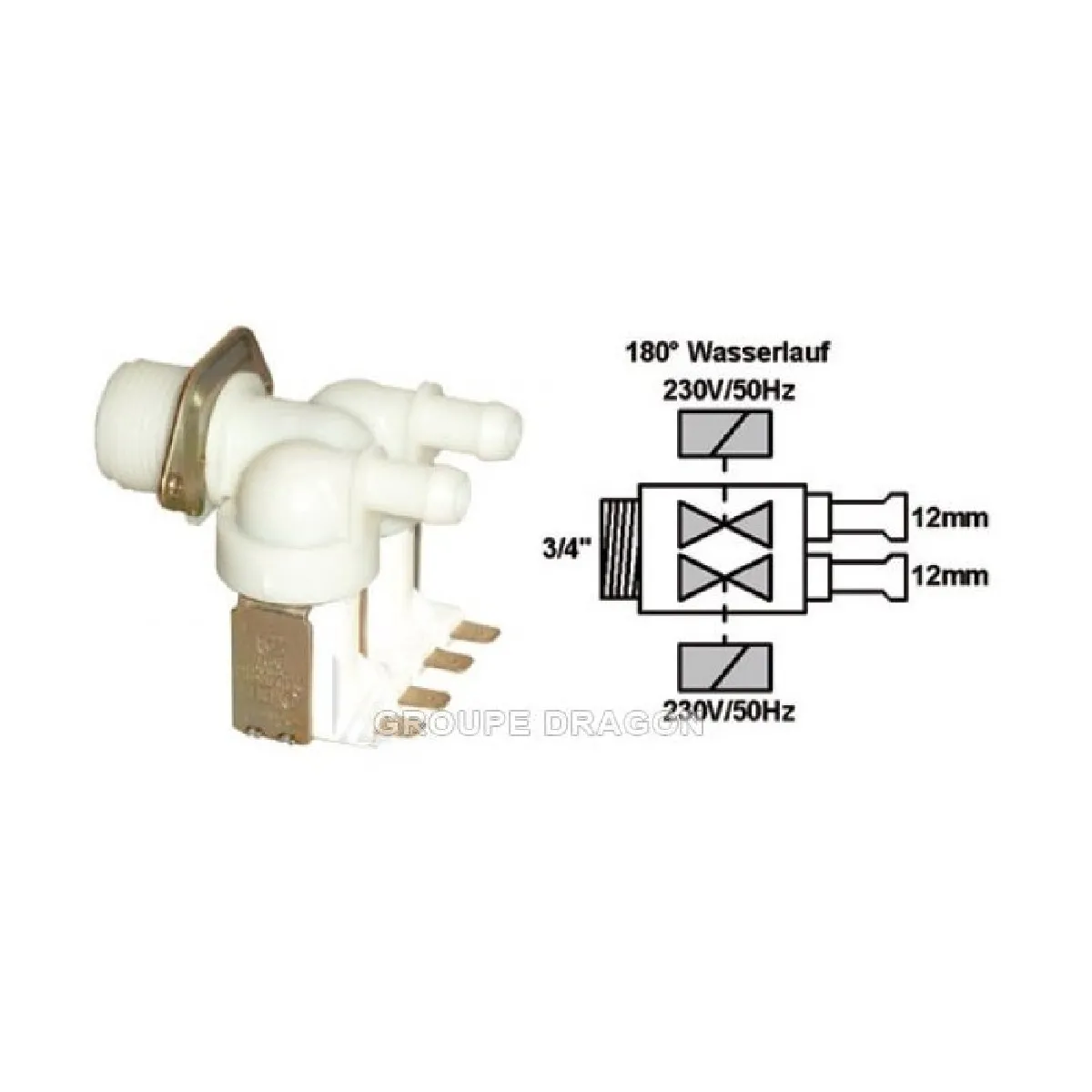 Fagor Electrovanne 2 Voies - vue 2