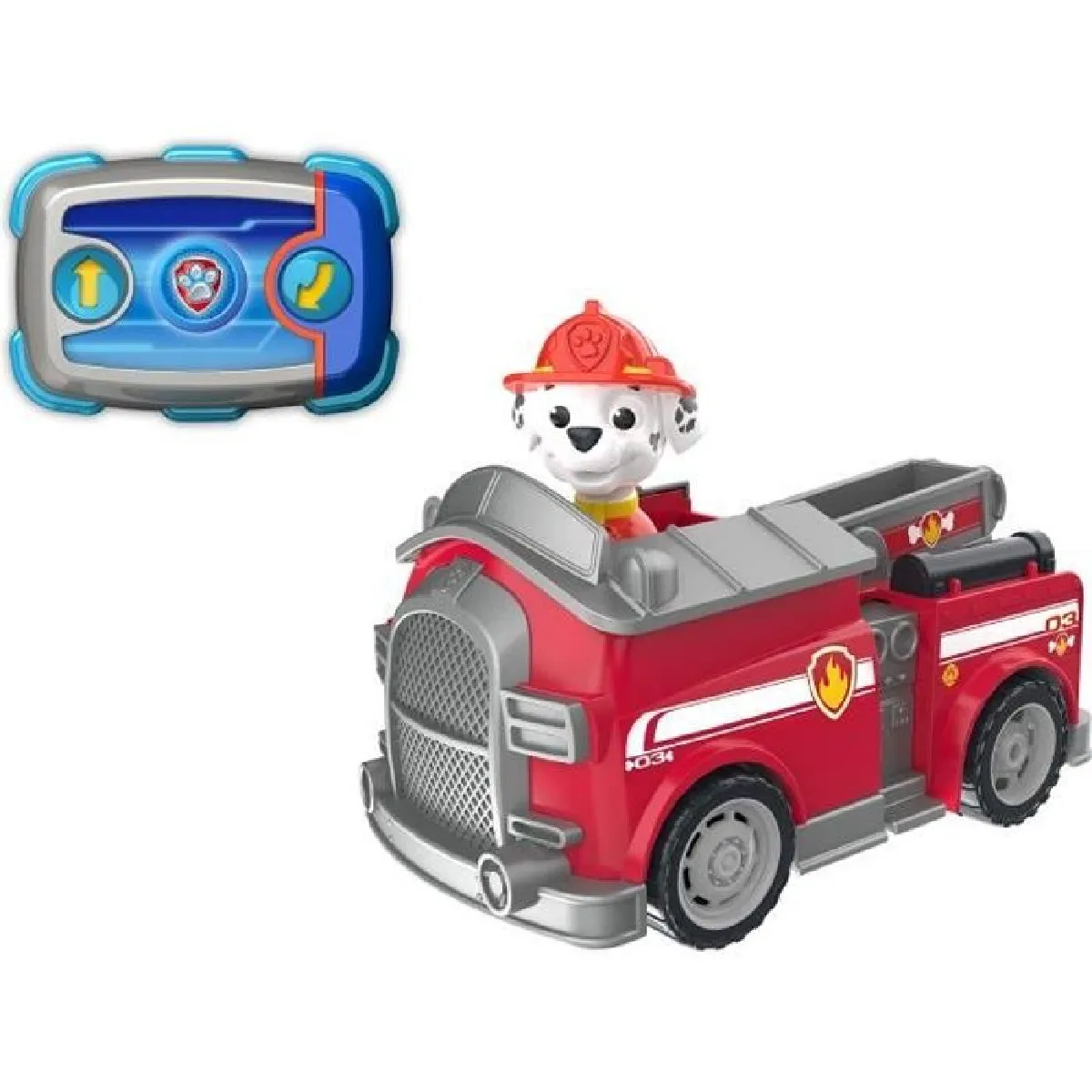 PAW Patrol LA PAT' PATROUILLE - VÉHICULE RC MARCUS - Voiture Radiocommandée Avec Télécommande Adaptée Aux Petites Mains La Pat' Patrouille - - 6054195 – Jouet Enfant 3 Ans et + - Image 4