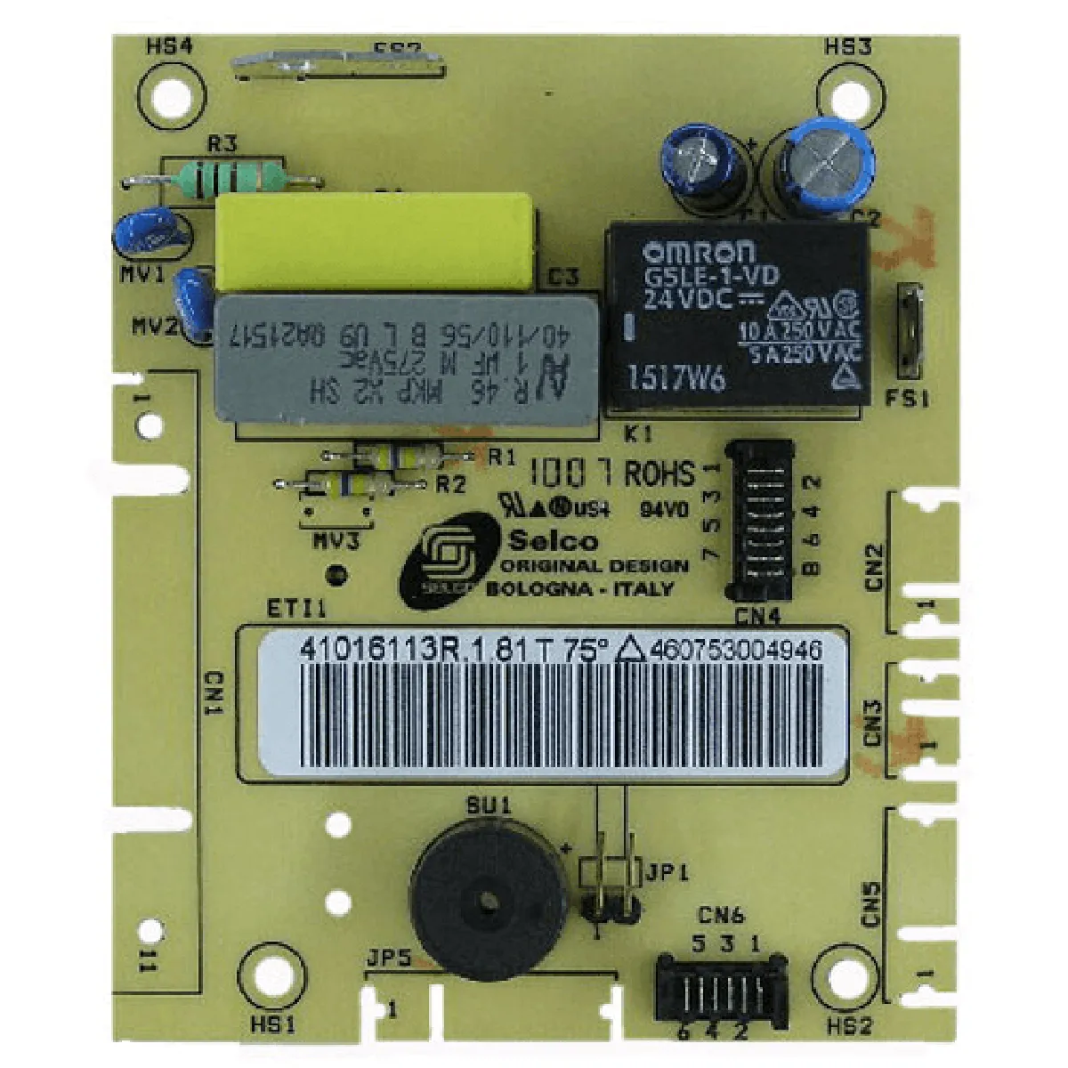 MODULE DE PUISSANCE PROGRAMME POUR LAVE VAISSELLE CANDY 49040107 - vue 4