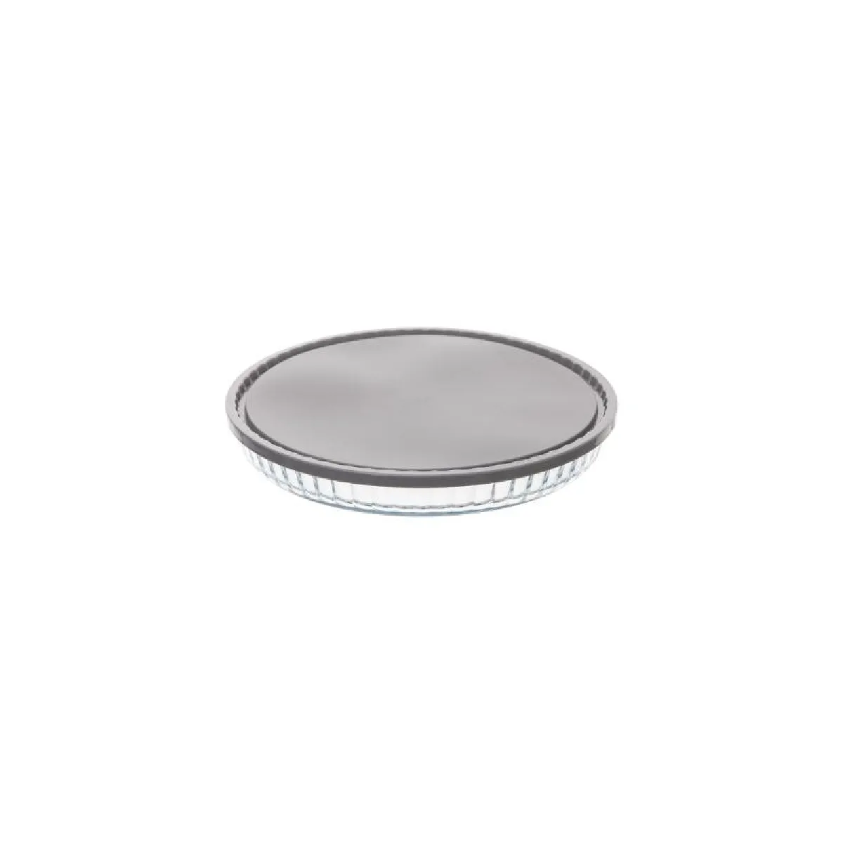 Générique Gris Plat À Tarte En Verre