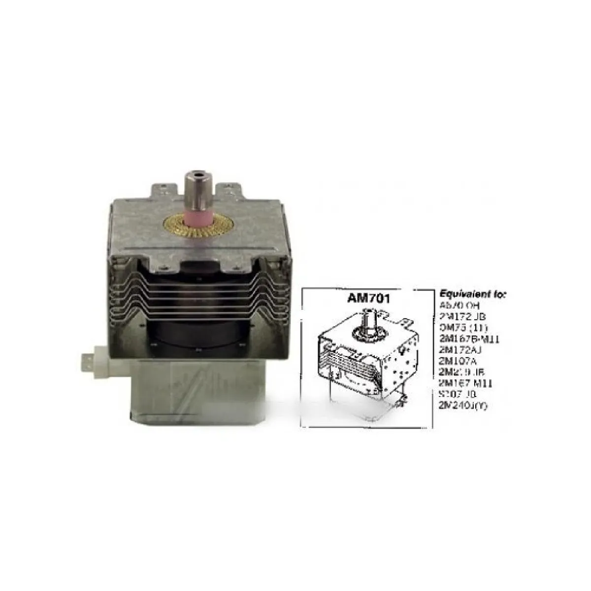 De Dietrich Magnetron Am701 Pour Micro Ondes Fagor - Image 3
