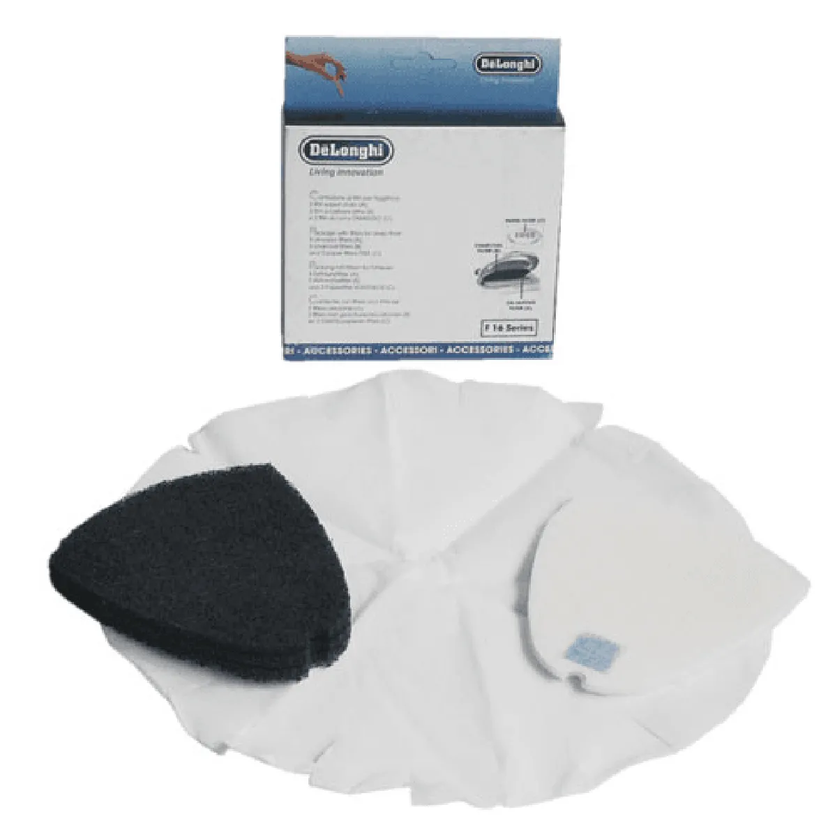 kit filtres pour friteuse delonghi 5525112900