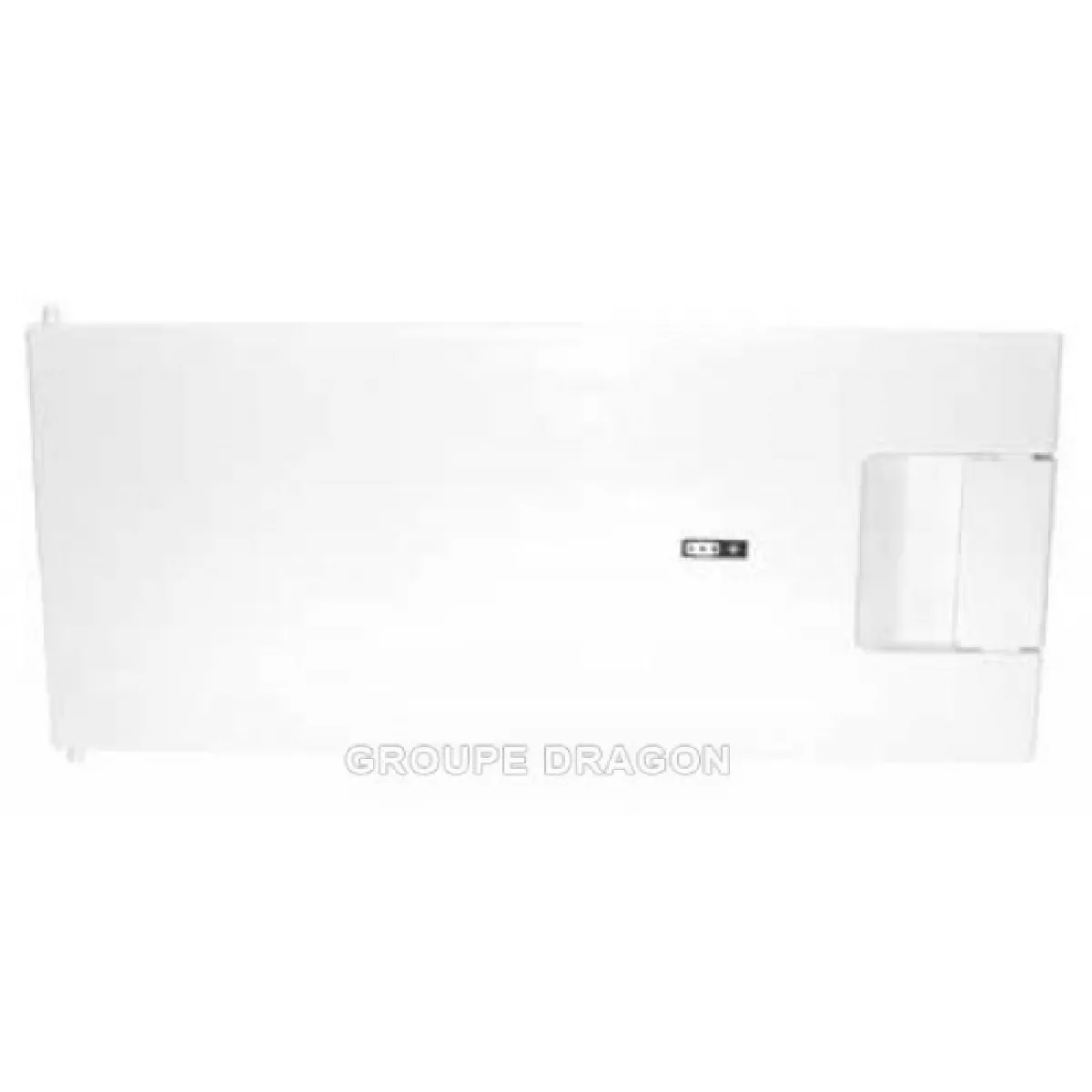 PORTILLON EVAPORATEUR 473 X 209 / POUR REFRIGERATEUR INDESIT C00063308 - vue 3