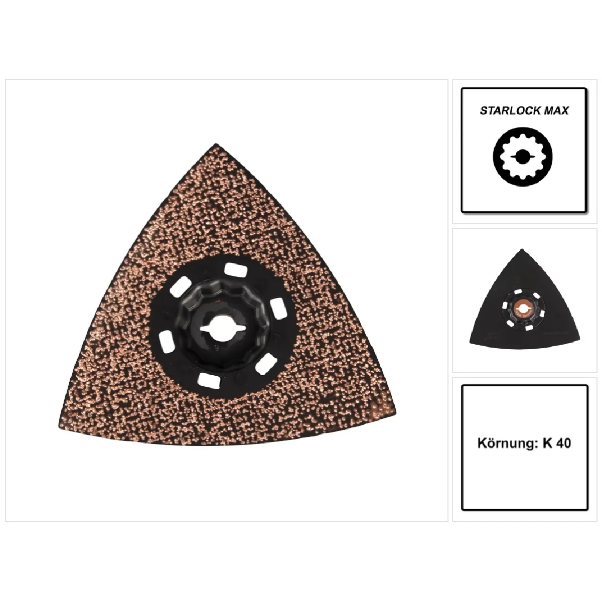 Makita MAM016HM Plateau de ponçage K40