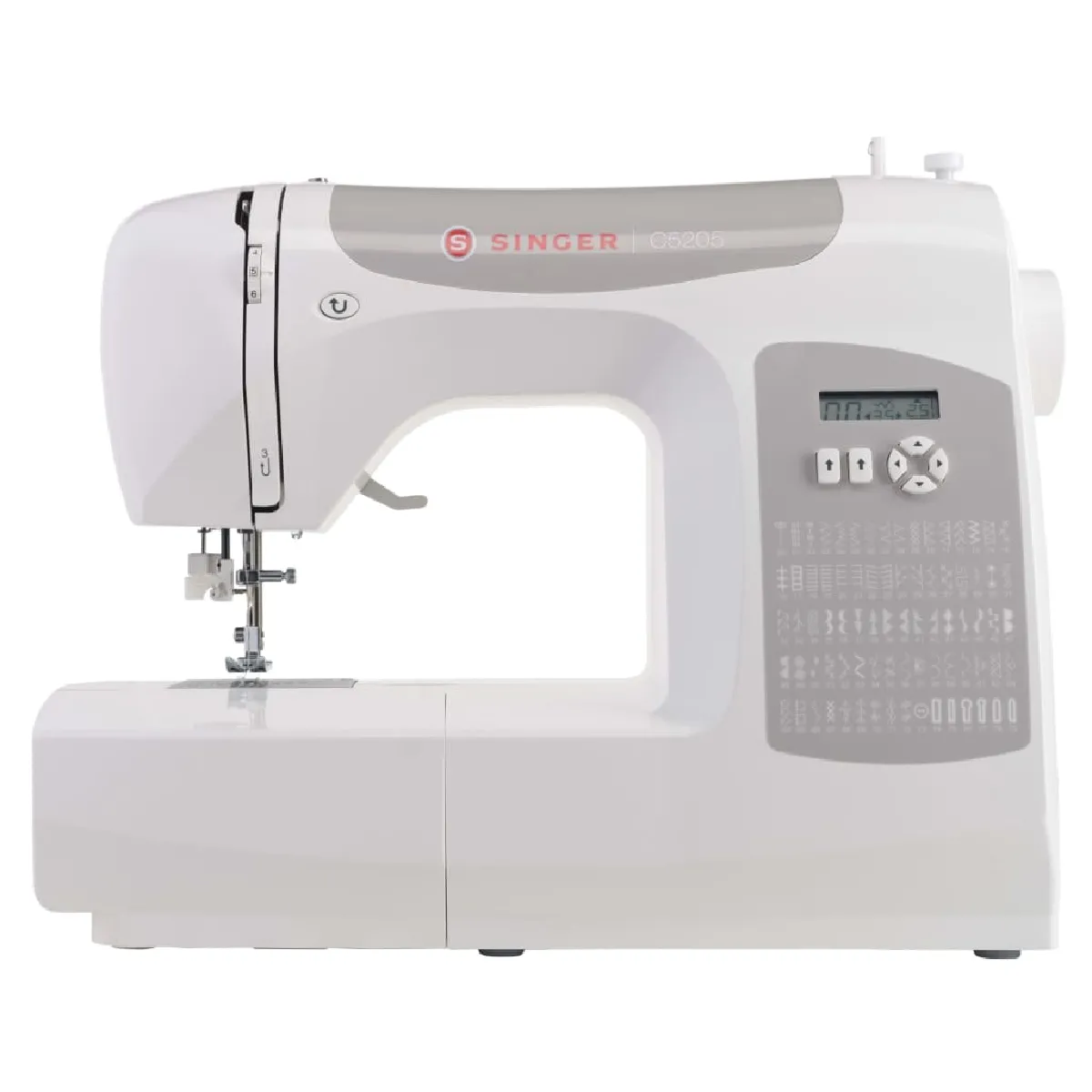 SINGER  C5205-CR - Blanc/Gris
