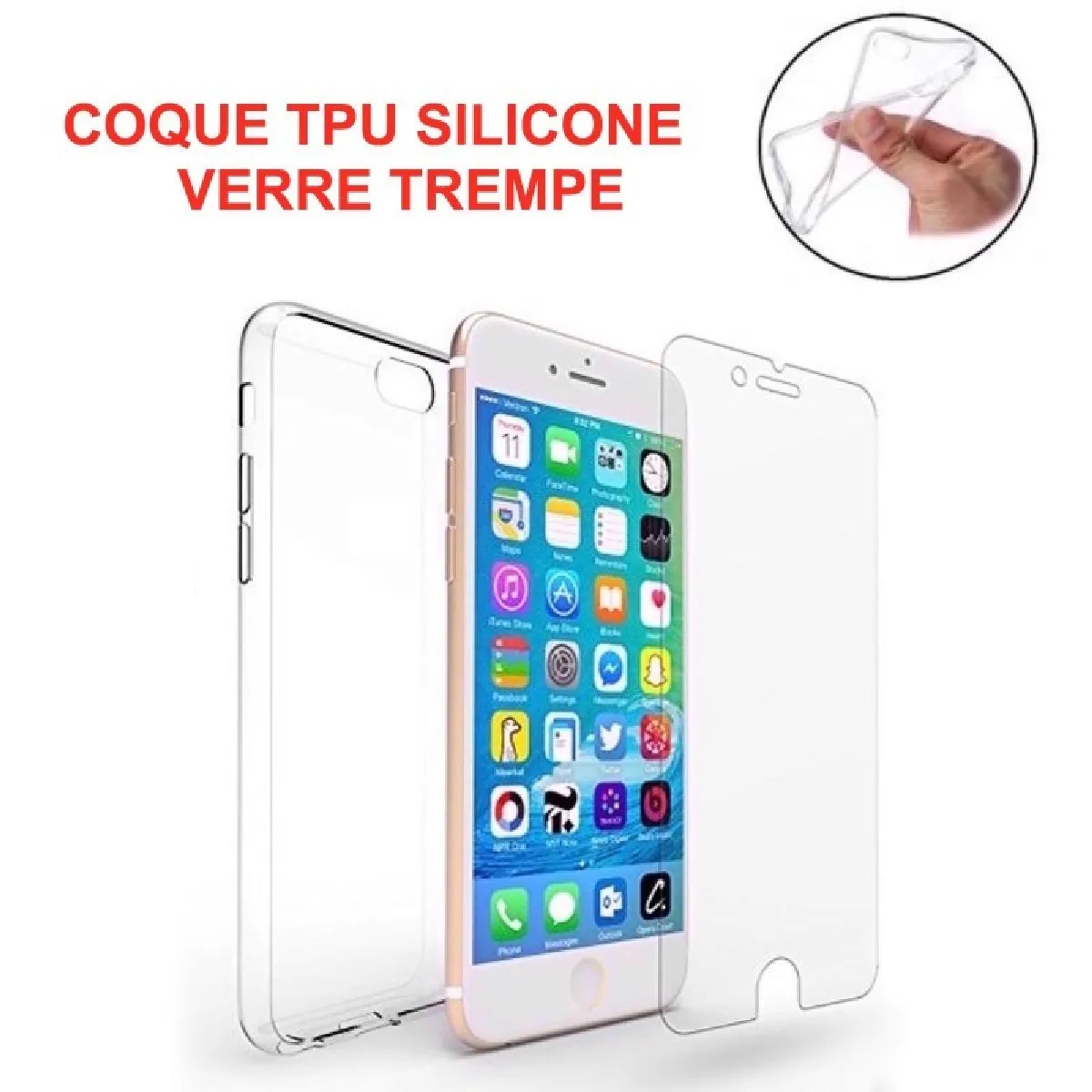 GENERIQUE iPhone 7 Plus - Transparent
