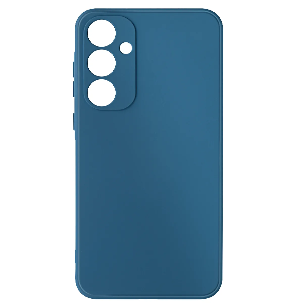 Avizar Bleu Coque Pour Samsung Galaxy A55 Soft Touch Mat Silicone Flexible Nuit