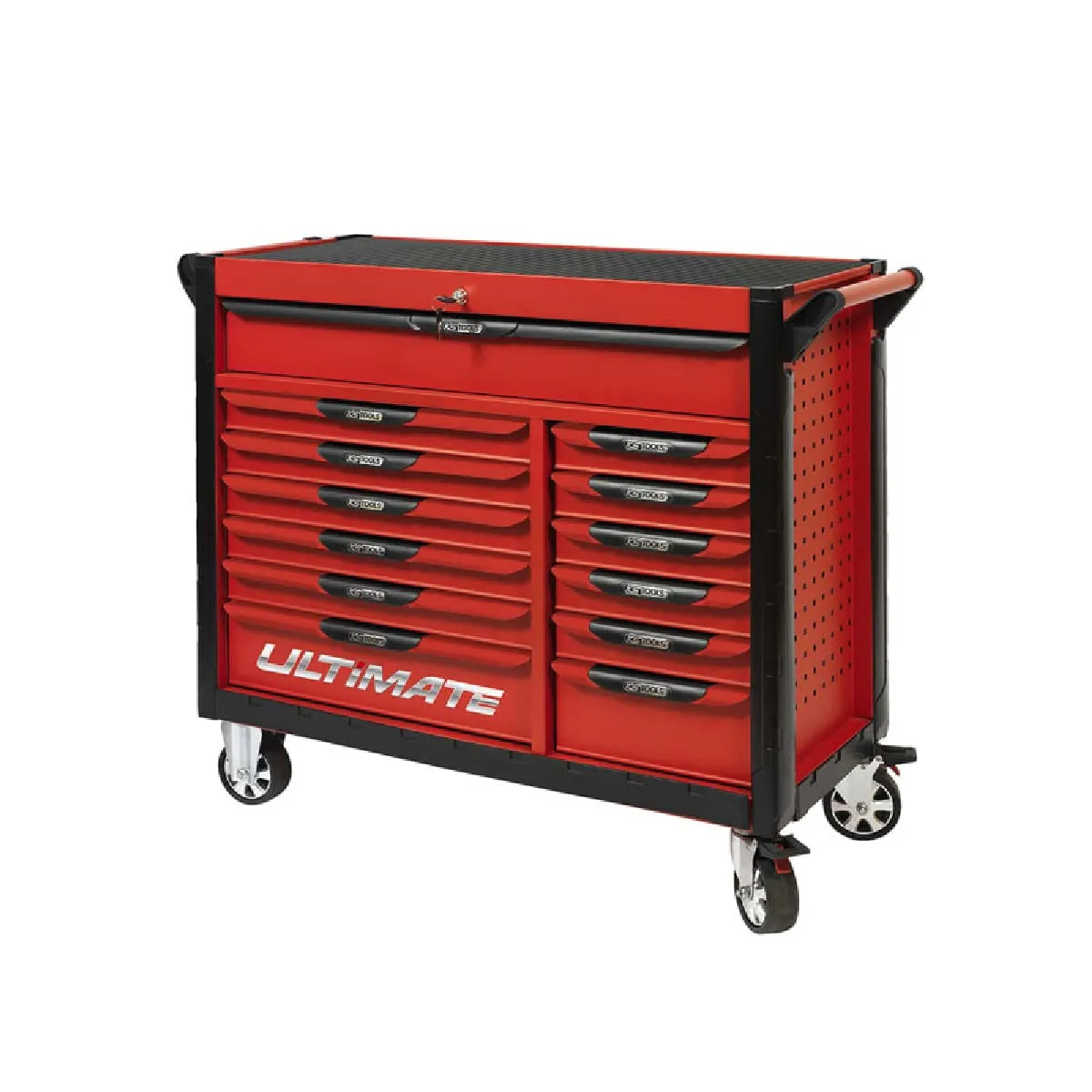 KS Tools - Servante d'atelier Ultimate - 13 tiroirs - Rouge - Image 3